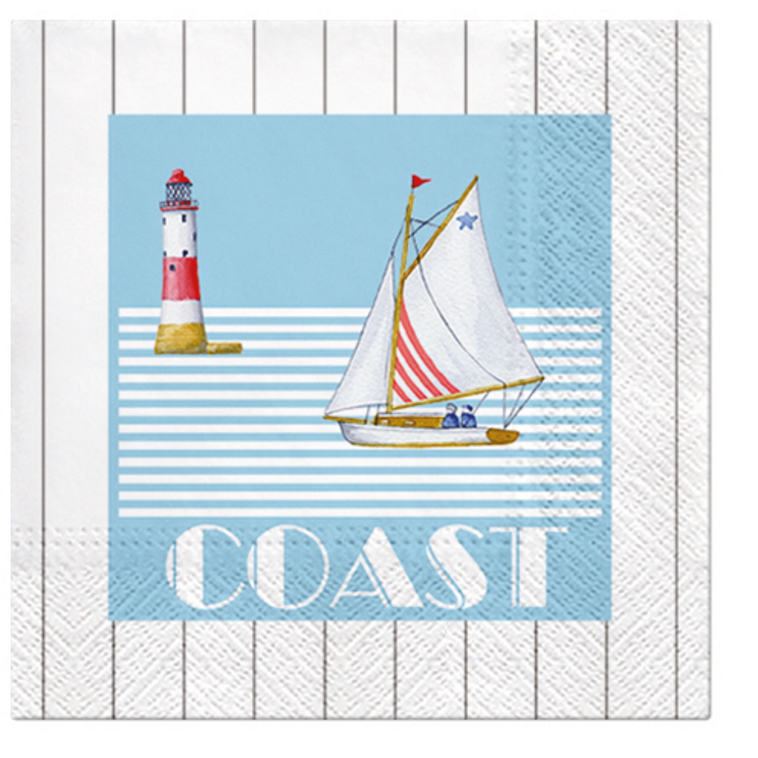 Paw Lunch Napkins 33cm BOAT TRIP