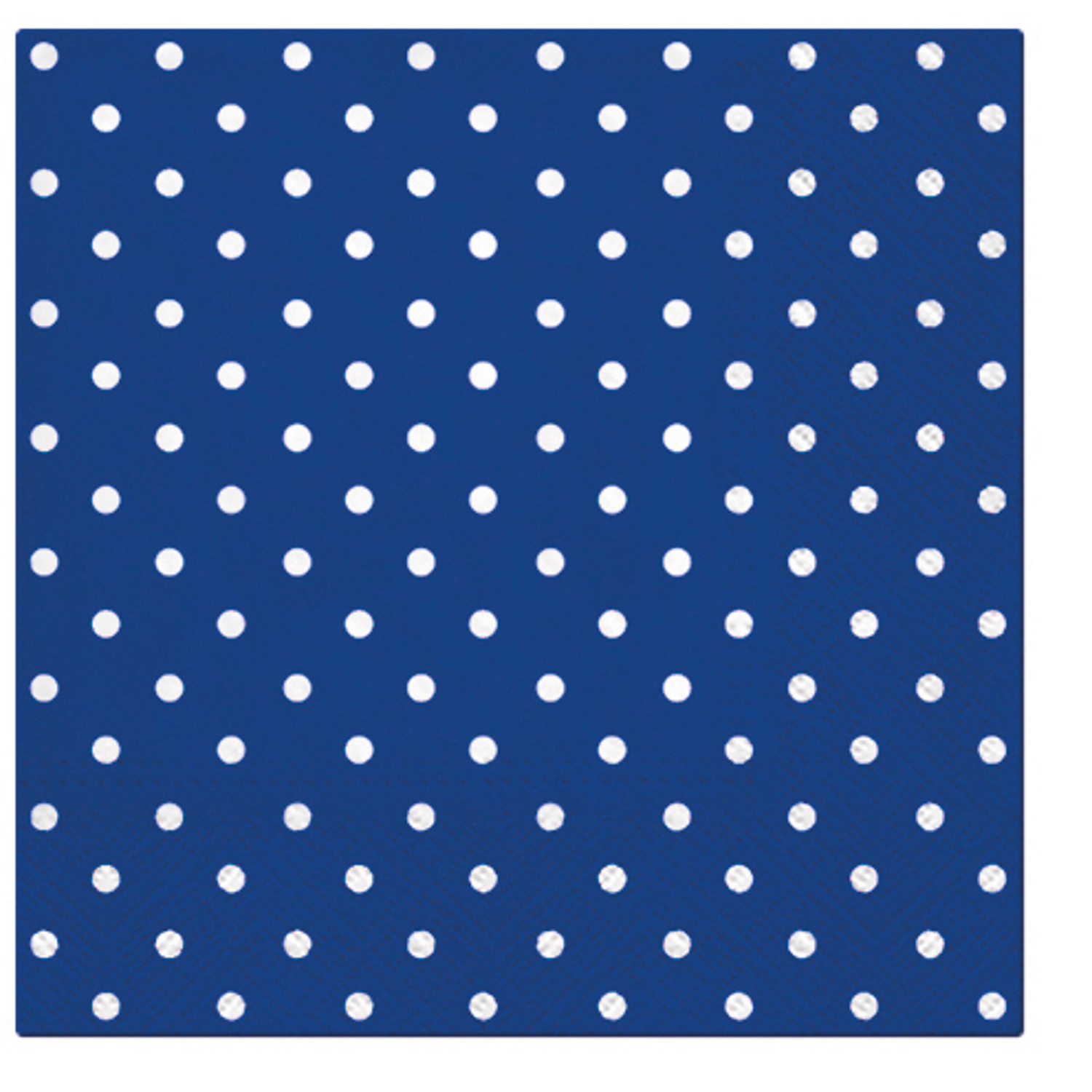 Paw Lunch Napkins 33cm DOTS BLUE -3