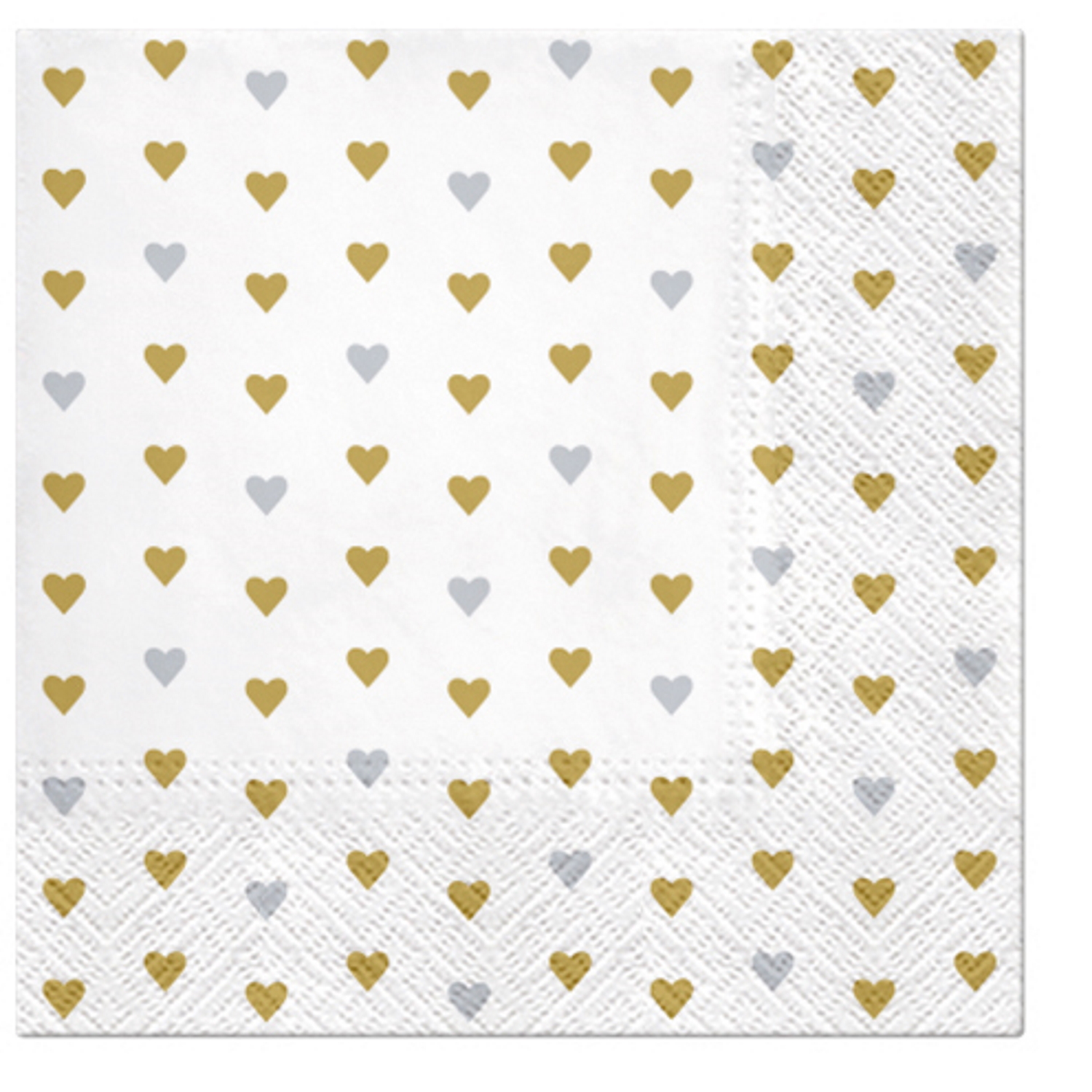 Paw Lunch Napkins 33cm LOTS OF LOVE-4