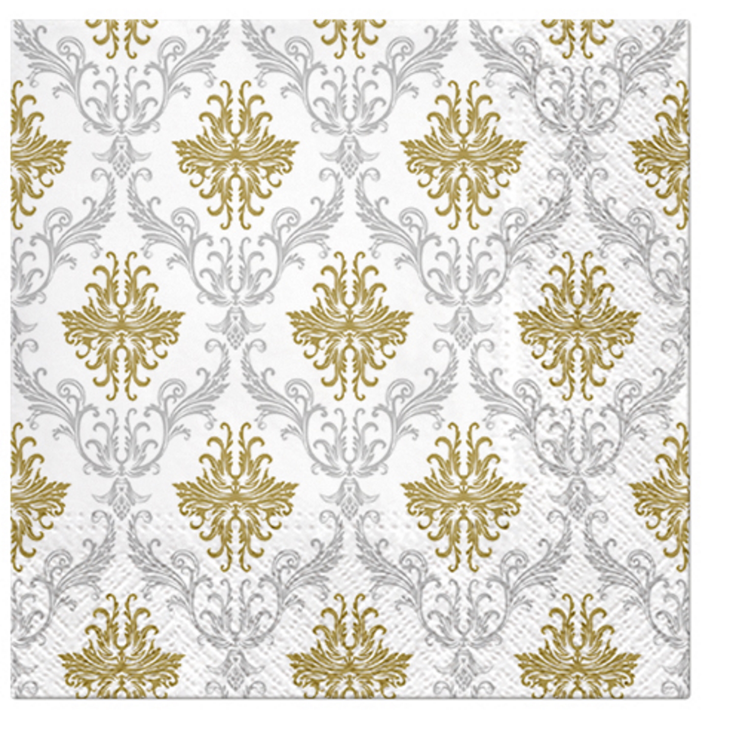 Paw Lunch Napkins 33cm ROYAL ORNAMENT-3
