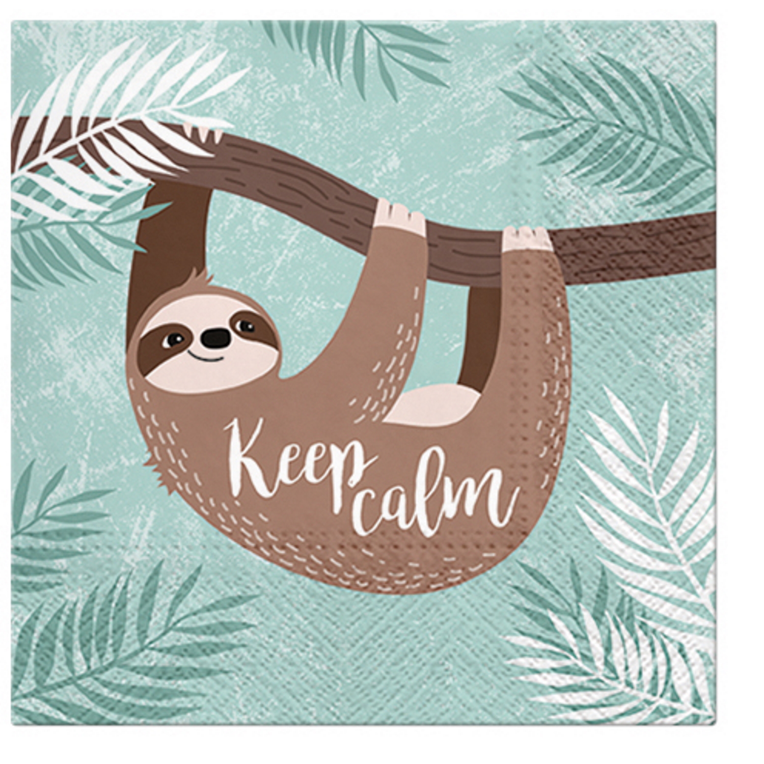 Paw Lunch Napkins 33cm KEEP CALM -3