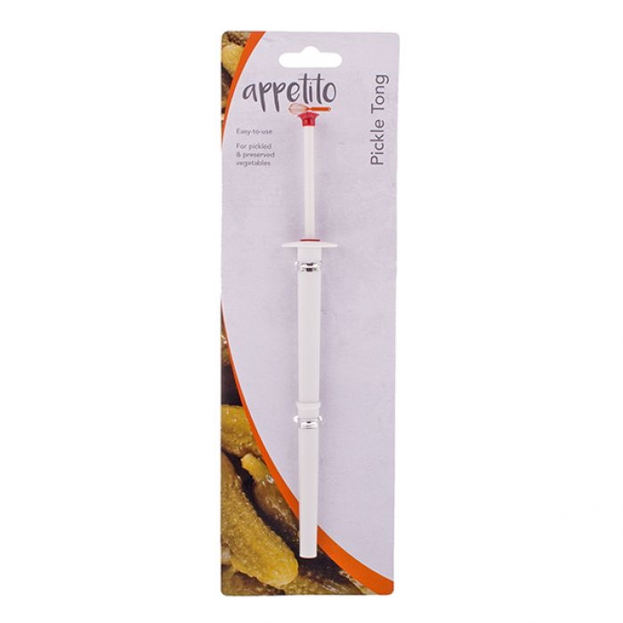 Appetito Pickle Tong - White-4