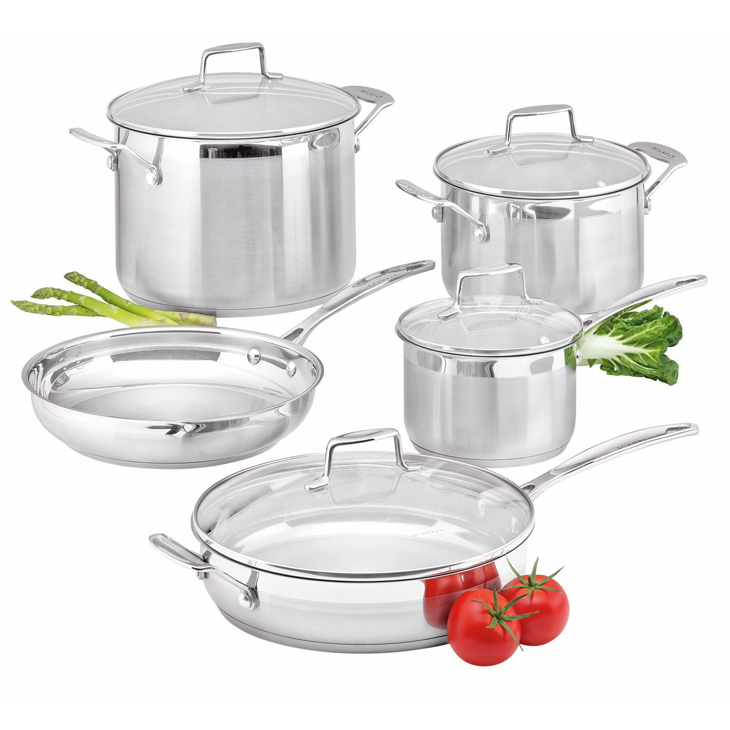 Scanpan Impact 5 Piece Cookware Set-3