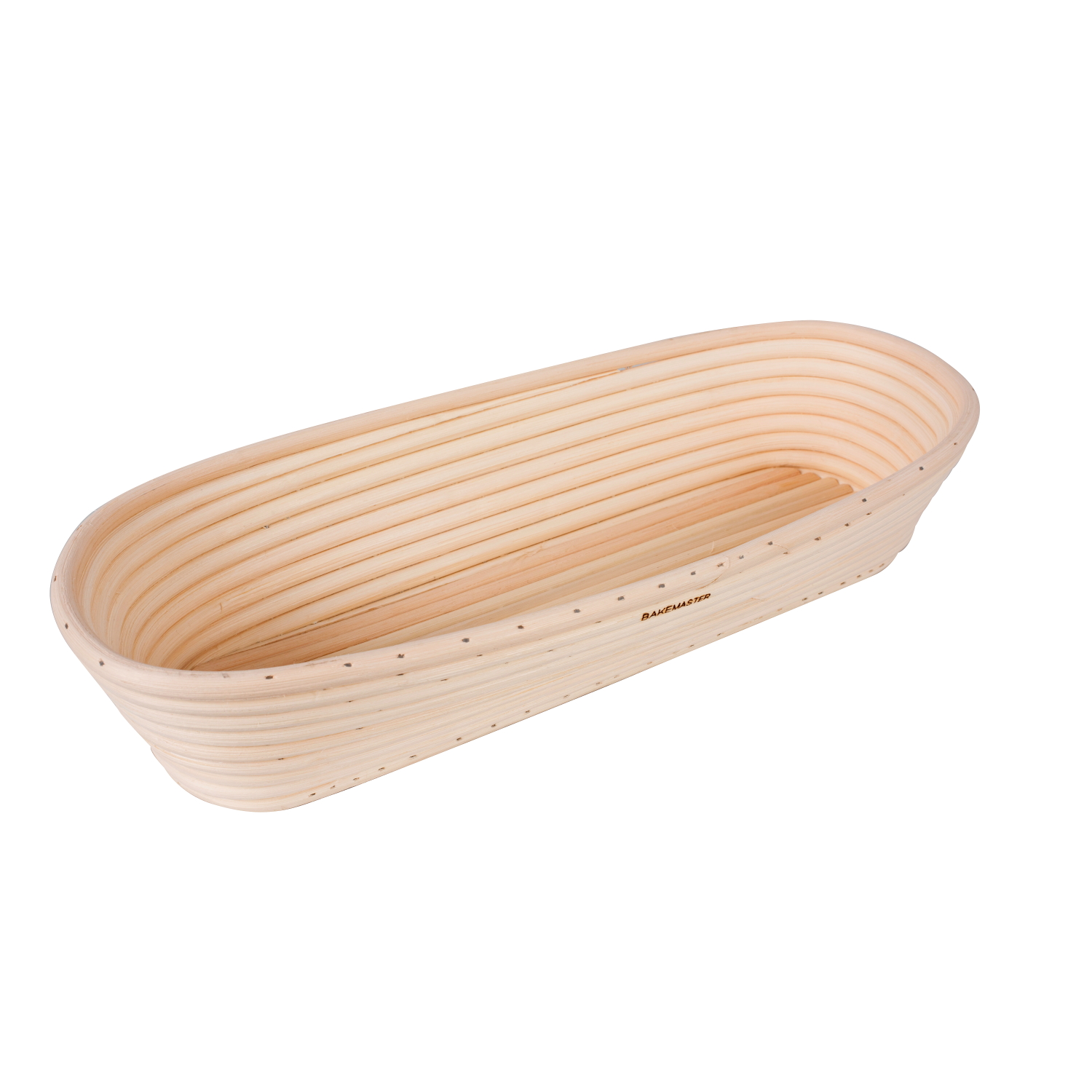 Bakemaster Large Oval Proving Basket 35X15X7CM-2