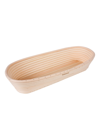 Bakemaster Large Oval Proving Basket 35X15X7CM