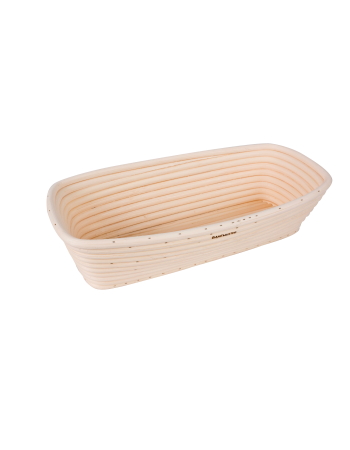 Bakemaster Rectangular Proving Basket 30X15X8CM