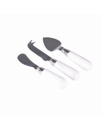 Wilkie Brothers Marble Cheese Knife Set 3pce