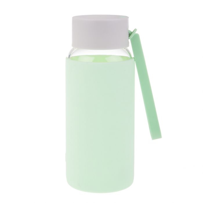 Oasis Borosilicate Glass Water Bottle 500ml - Spearmint-3