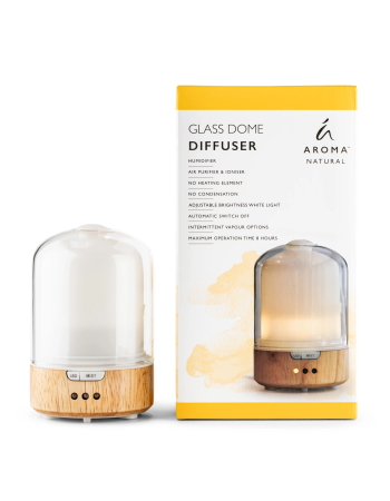 Tilley Aroma Natural Mini Glass Dome Diffuser - Light