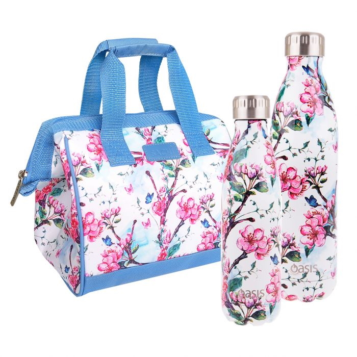 Sachi "Style 34" Insulated Lunch Bag - Spring Blossom-4