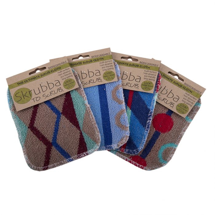 Skrubba Cloth Original - 4 Asst. Designs  12 x 16.5CM-1