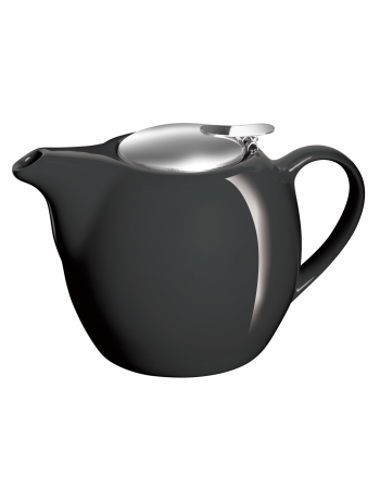 Avanti Camelia Ceramic Teapot Pitch Black 750ml 