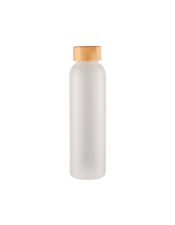 Avanti Velvet Glass Bottle 500ml Frost White