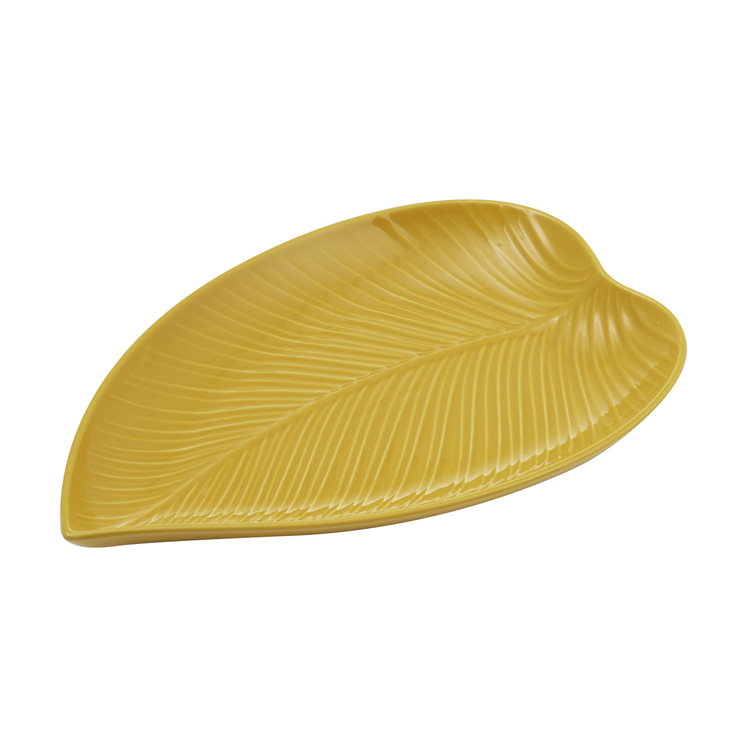 Mason Cash Forest Medium Leaf Platter-3