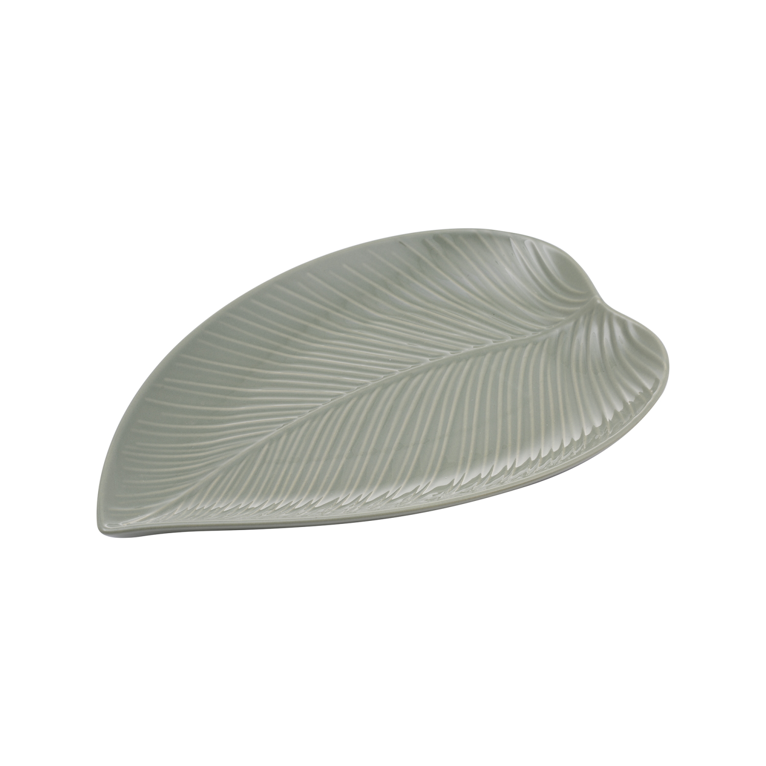 Mason Cash Forest Small Leaf Platter-3