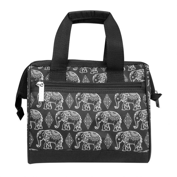 Sachi Style 34 Insulated Lunch Bag - Boho Elephants-1