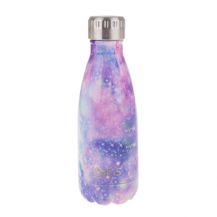 Oasis Stainless Steel Double Wall Insulated Drink Bottle 350ml - Galaxy-1