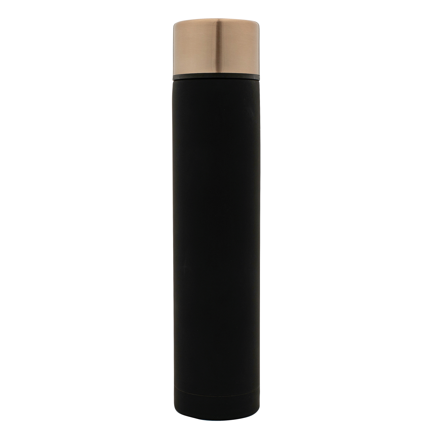 Avanti Skinny Bottle 230ml Matte Black and Rose Gold-3