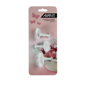 Avanti Butterfly Fond Plung Cut Set 3pce