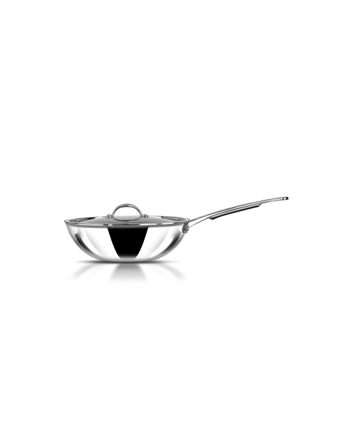 Stahl 20cm/1.7L Deep Frypan / Wok - Artisan Series (Tri-ply) -3
