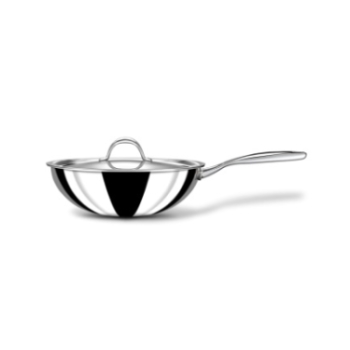 Stahl 20cm/1.7L Deep Frypan / Wok - Artisan Series (Tri-ply) 