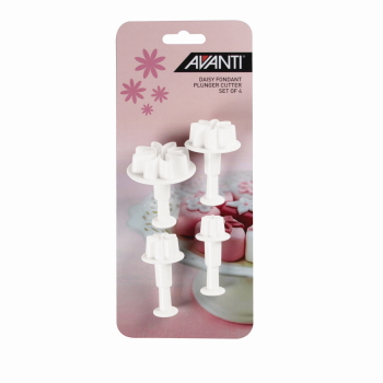 Avanti Daisy Fondant Plung Cut Set - 4pc