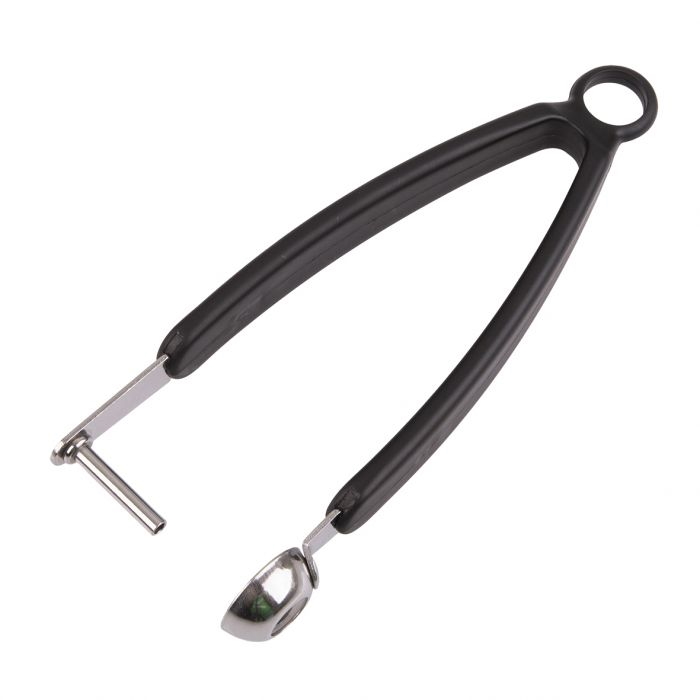 Appetito Stainless Steel Cherry & Olive Pitter - Black-3