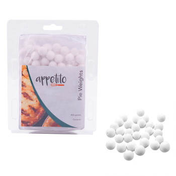 Appetito Ceramic Pie Weights 456g - White