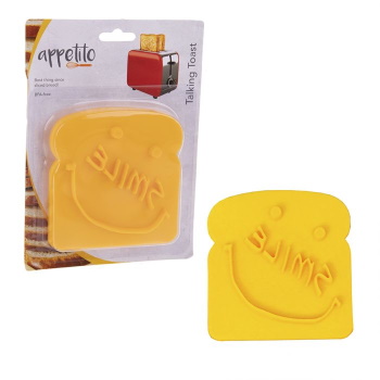 Appetito Talking Toast - Smile - Yellow