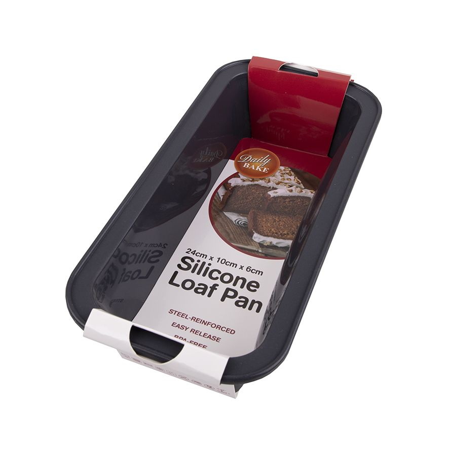 Daily Bake Silicone Loaf Pan - Charcoal-4
