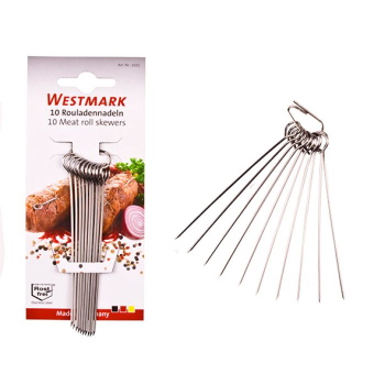 Westmark Stainless Steel Swiss Roll Needles 10 Piec