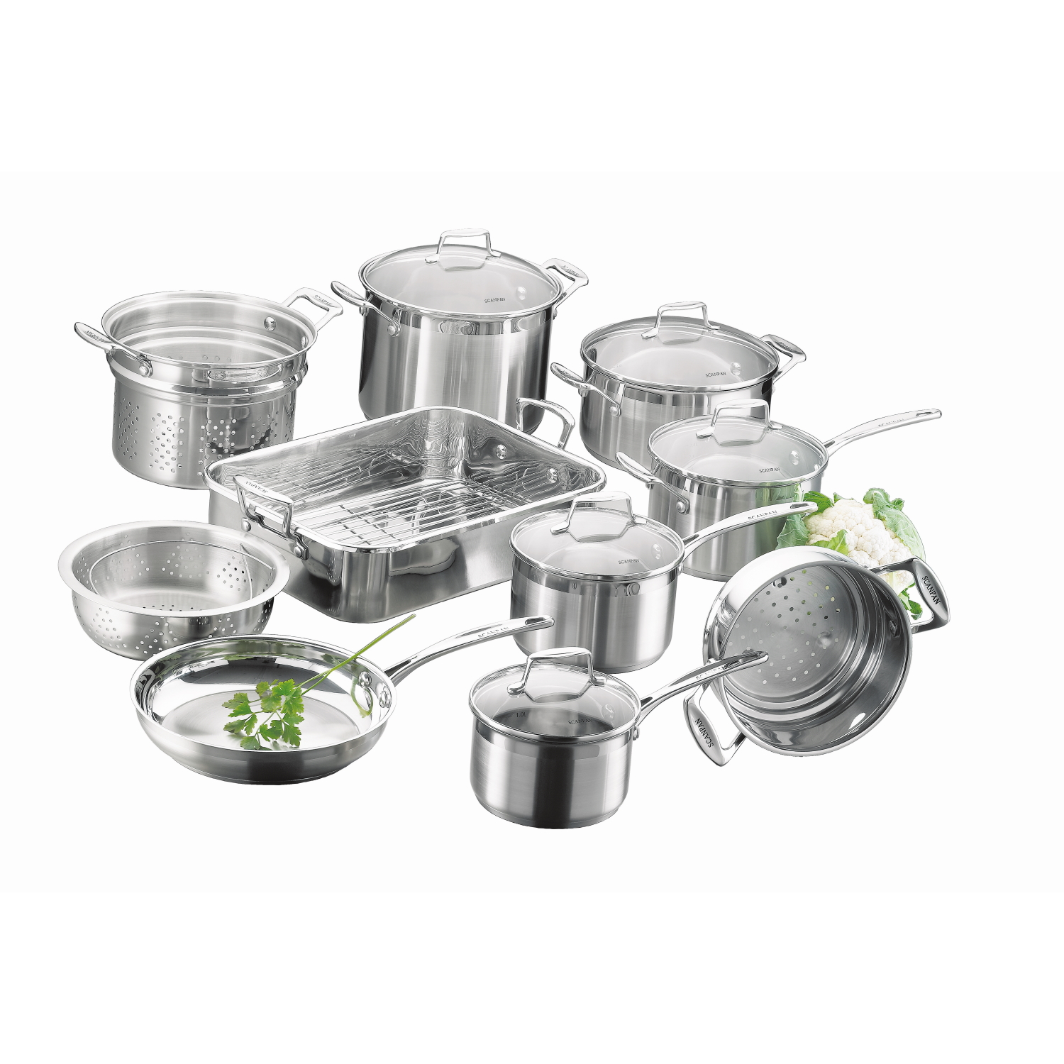 Scanpan Impact Cookware 10pce Set