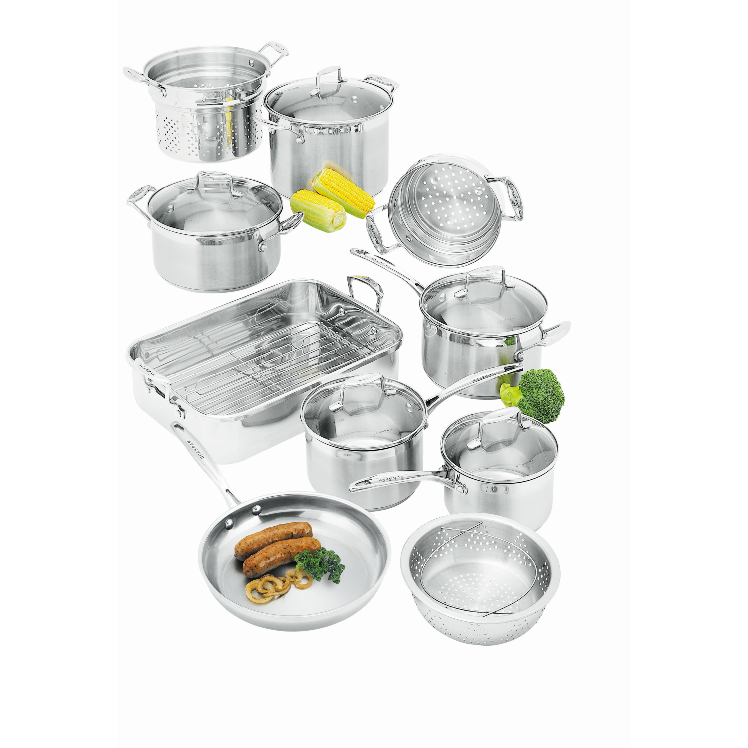 Scanpan Impact Cookware 10pce Set-3