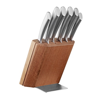 Scanpan Classic Steel 7PCE Knife Block