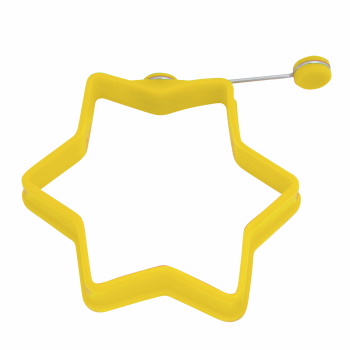 Avanti Silicone Star Shape Egg Ring - Yellow