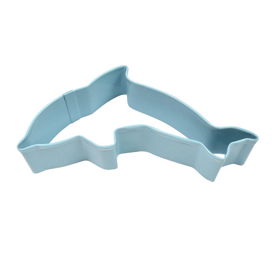 D.line Dolphin Cookie Cutter 11.4cm - Blue-1