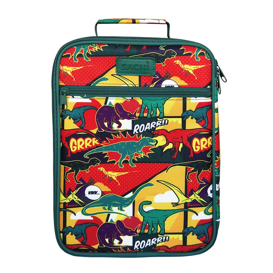 Sachi Style 225 Insulated Junior Lunch Tote - Dinosaurs-2