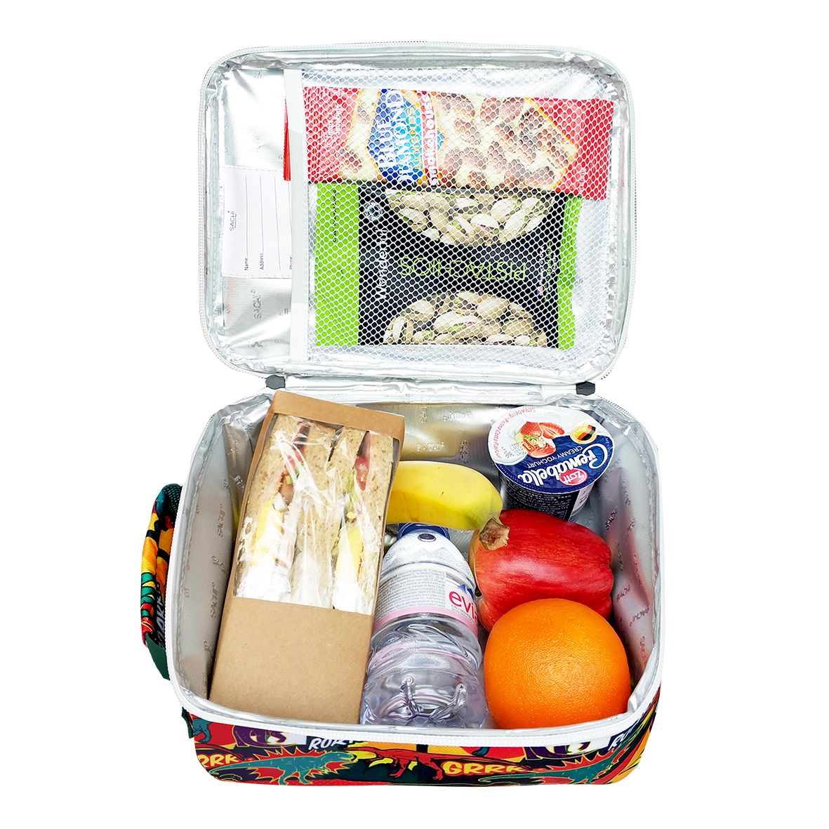 Sachi Style 225 Insulated Junior Lunch Tote - Dinosaurs-3