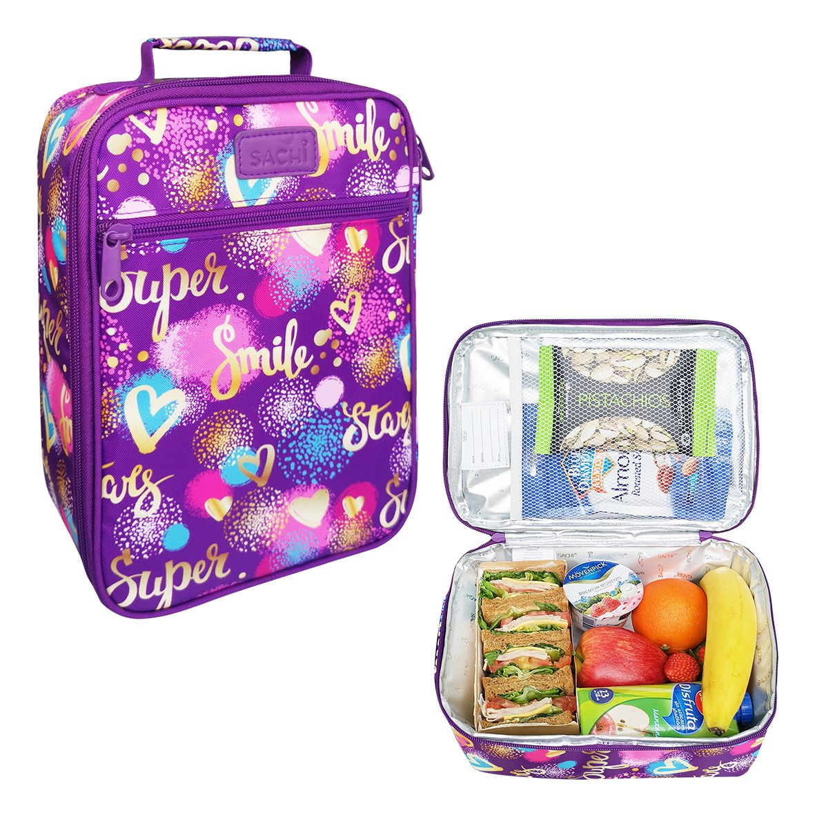 Sachi Style 225 Insulated Junior Lunch Tote - Super Star-4