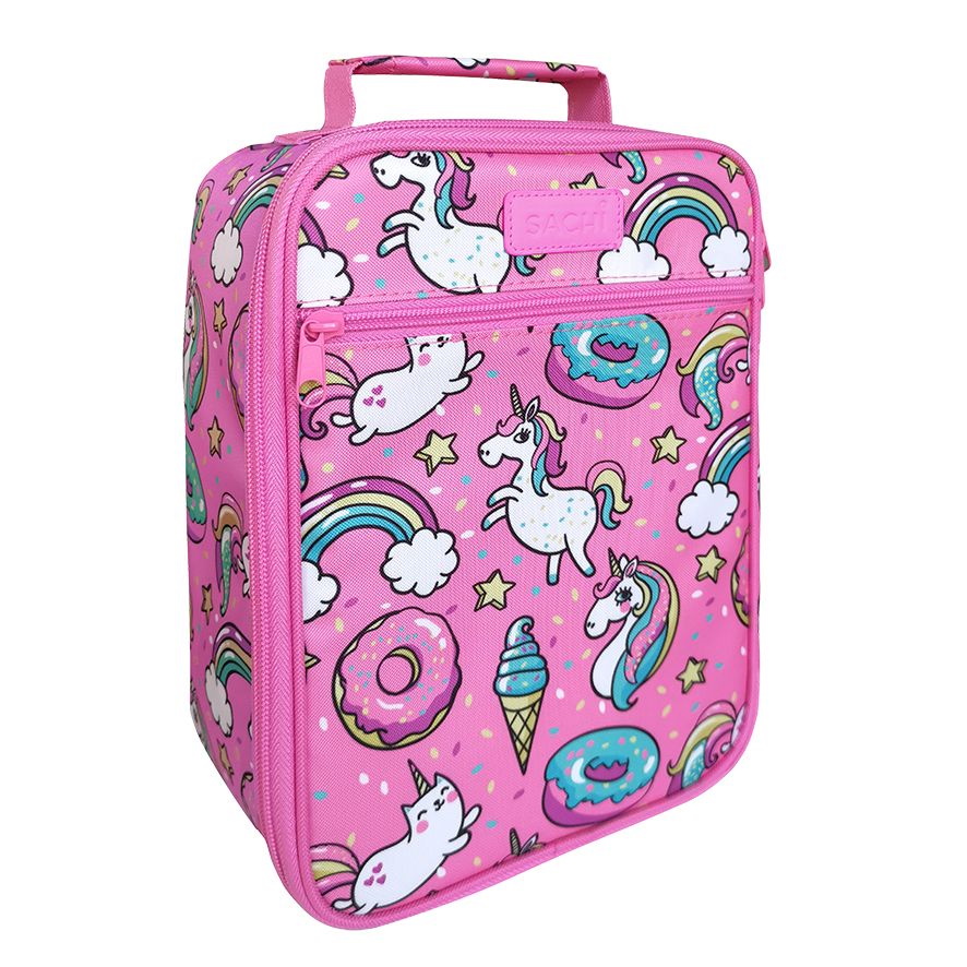 Sachi Style 225 Insulated Junior Lunch Tote - Unicorns-1