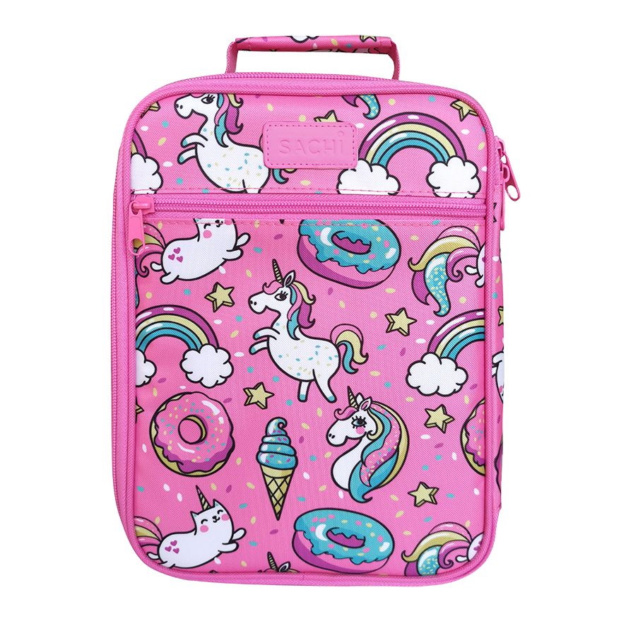 Sachi Style 225 Insulated Junior Lunch Tote - Unicorns-2
