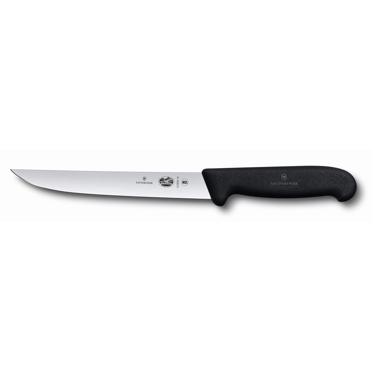 Victorinox Carving Knife, 15cm, Narrow Blade,Fibrox - Black-1