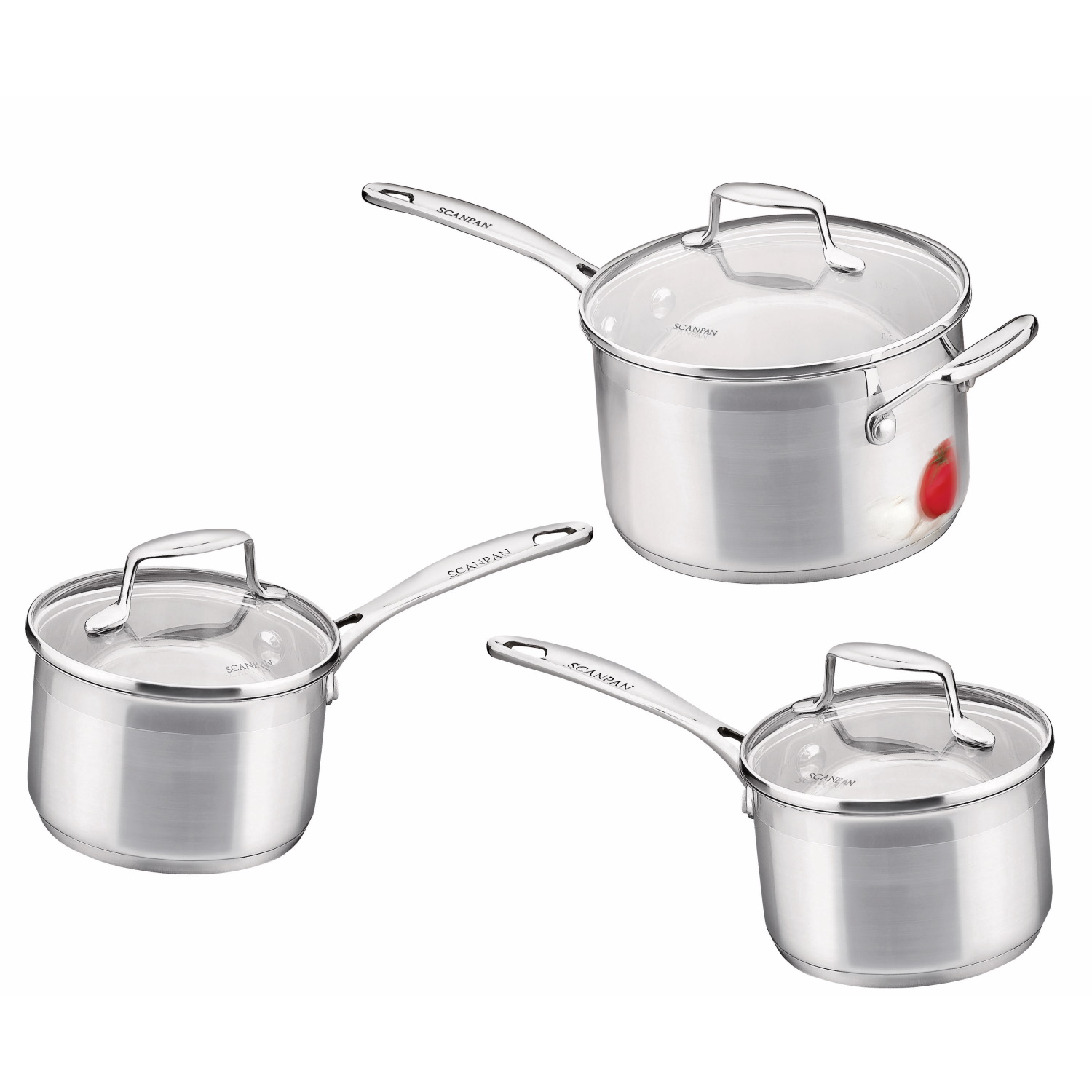Scanpan 3 Piece Impact Saucepan Set-1