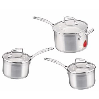 Scanpan 3 Piece Impact Saucepan Set