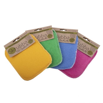 Skrubba Sponge 12 x 16.5cm - 4 Assorted Colours