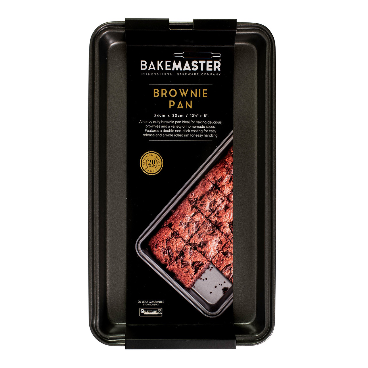 Bakemaster Brownie Pan 34X20X4cm-3