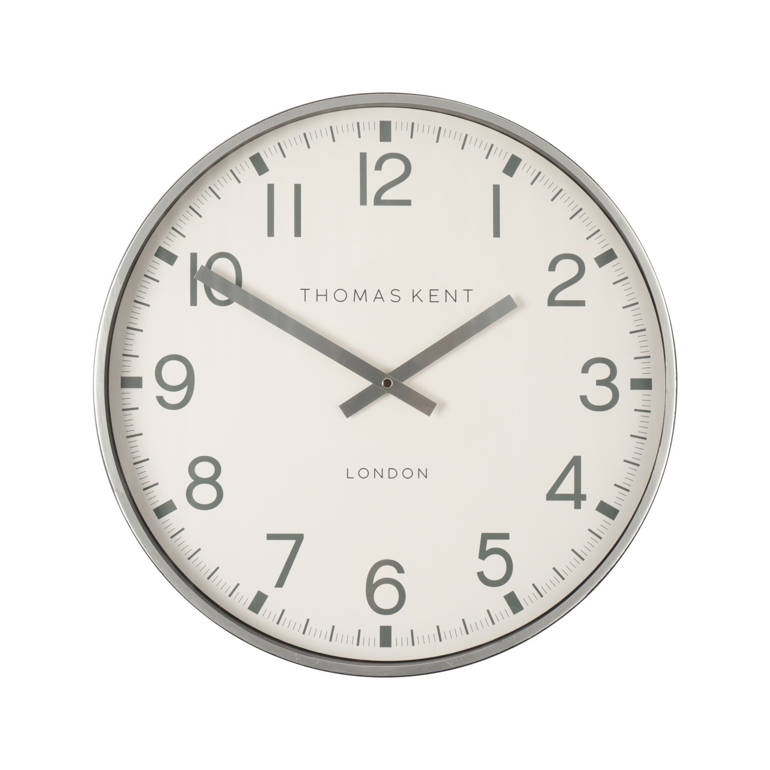 Thomas Kent Clocksmith 30cm Silver-1
