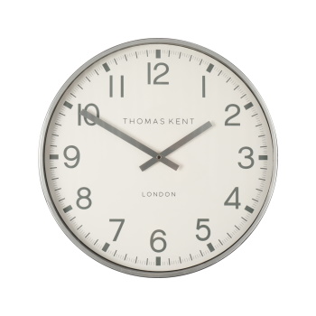 Thomas Kent Clocksmith 30cm Silver