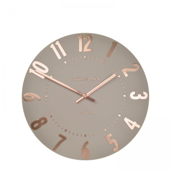Thomas Kent Clock Mulberry 30cm - Rose Gold