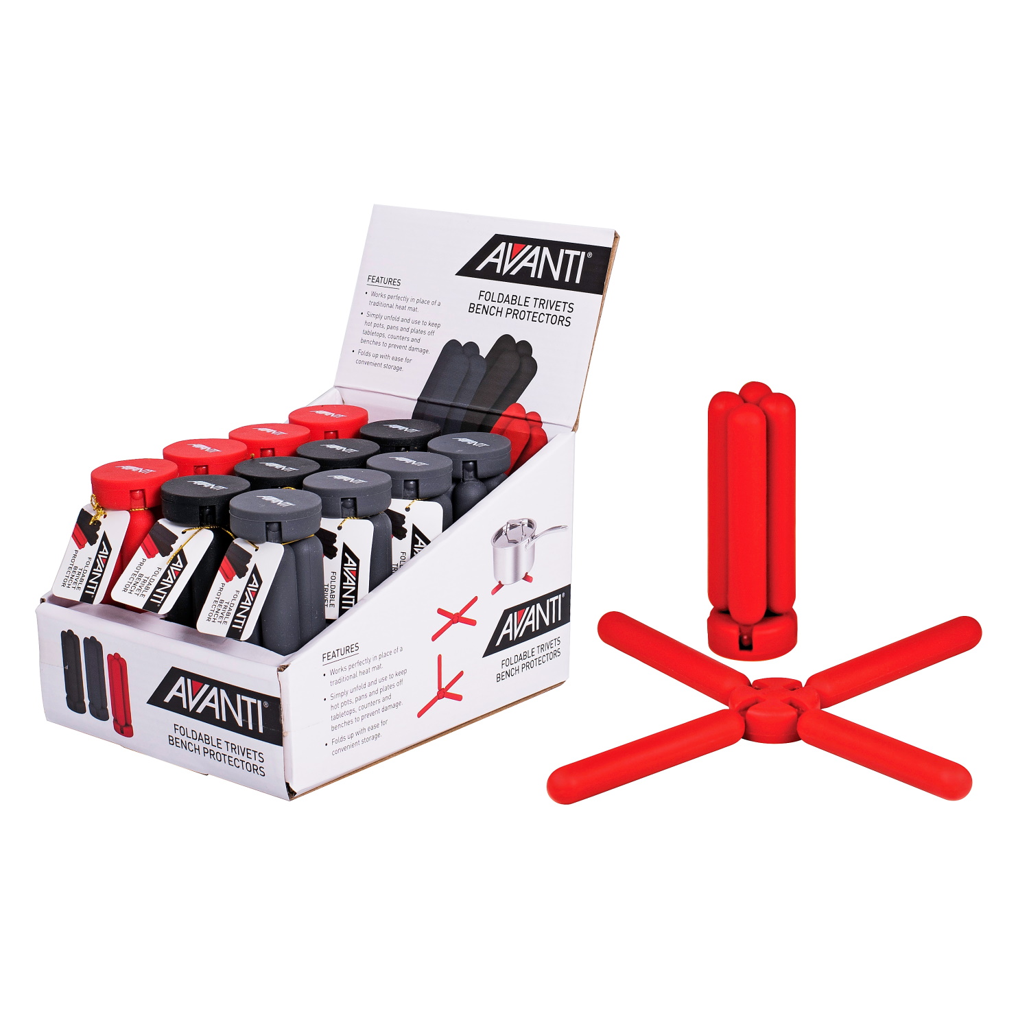 Avanti Silicone Foldable Trivett-4